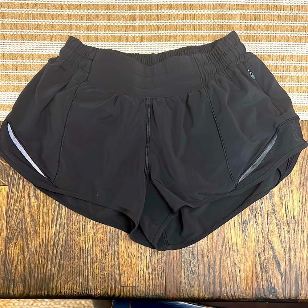 Lululemon shorty shorts, size 2